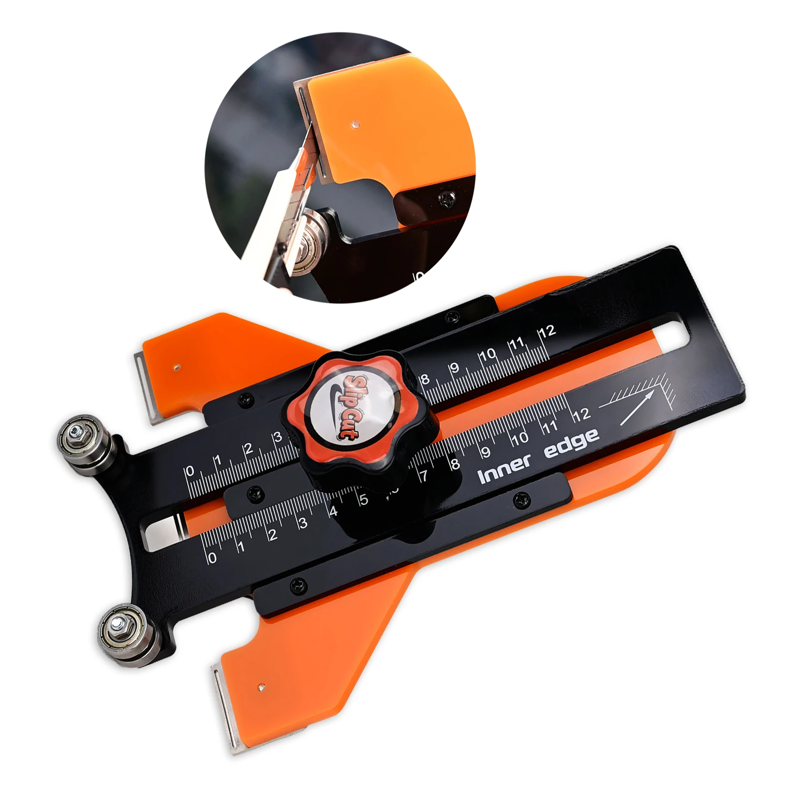 EHDIS Edge Cutting Aid Template Ruler Drafting Tool Home Furniture Wrapping Tint Car Window Vinyl Film Wallpaper Trimming Guides
