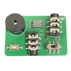1pc CW Trainer Code Trainer 2-in-1 CW Keyer Handheld Key Oscillator Key Controller With Adjustable Transmission Speed