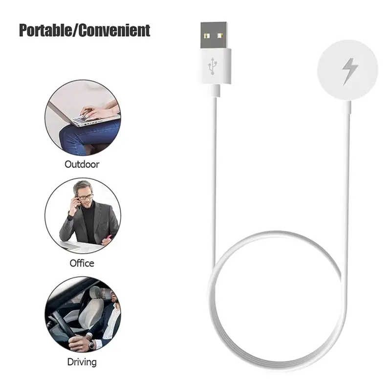 AA84 Replacement USB Smartwatch Wireless Charging Portable Lightweight Accessories For Michael Kors MKT5017