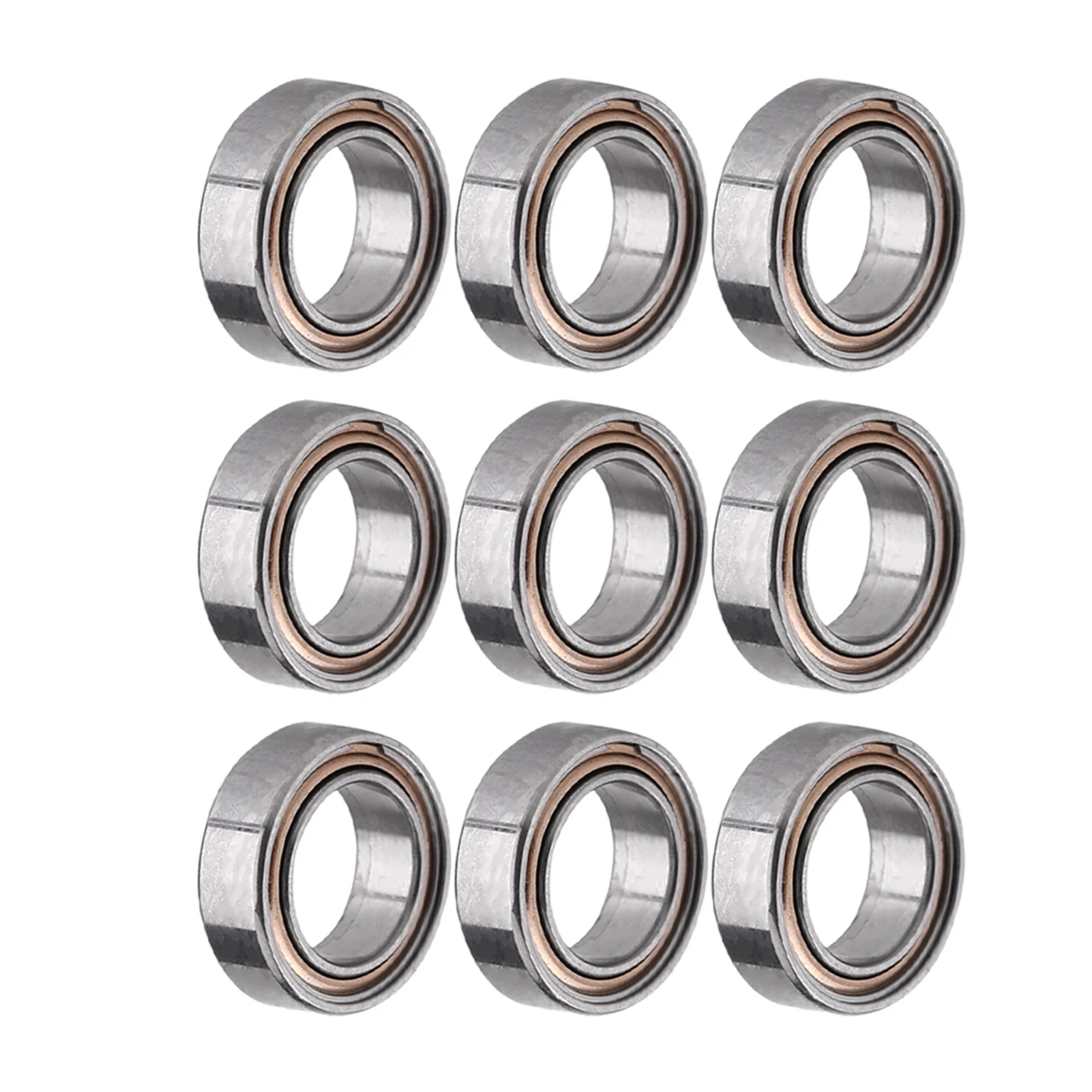 Miniature Bearing, 10pcs MR85ZZ Double shielded Miniature Ball Bearings 5x8x2.5mm for 3D Printer, Model Making