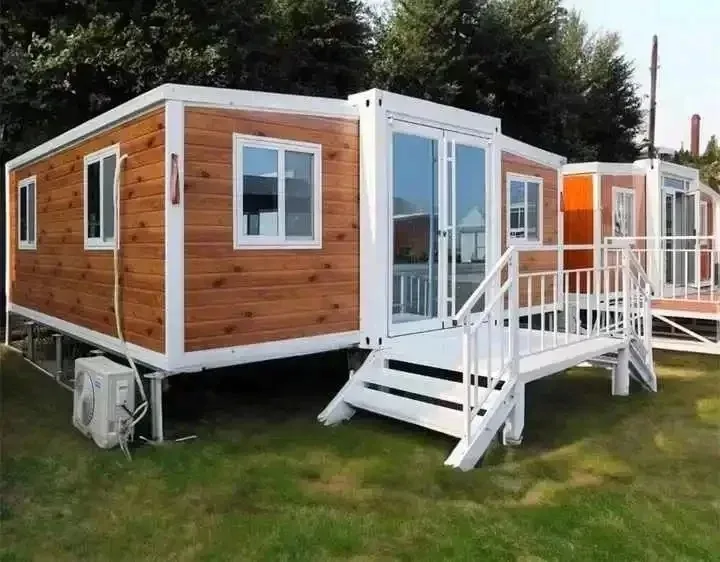 Personalizzazione dell'elaborazione Esportazione Scatola pieghevole a doppia ala Sala mobile Contenitore pieghevole mobile Sala di espansione