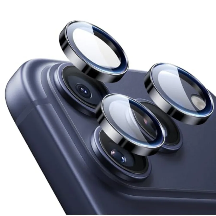 

Camera Lens Protector for iPhone 7 Pro Max/ 7 Pro/ 6 Pro Max/ 6 Pro/ 5 Pro Max/ 5 Pro/ 4 Pro Max/ 4 Pro, Ultra-tough HD Individ