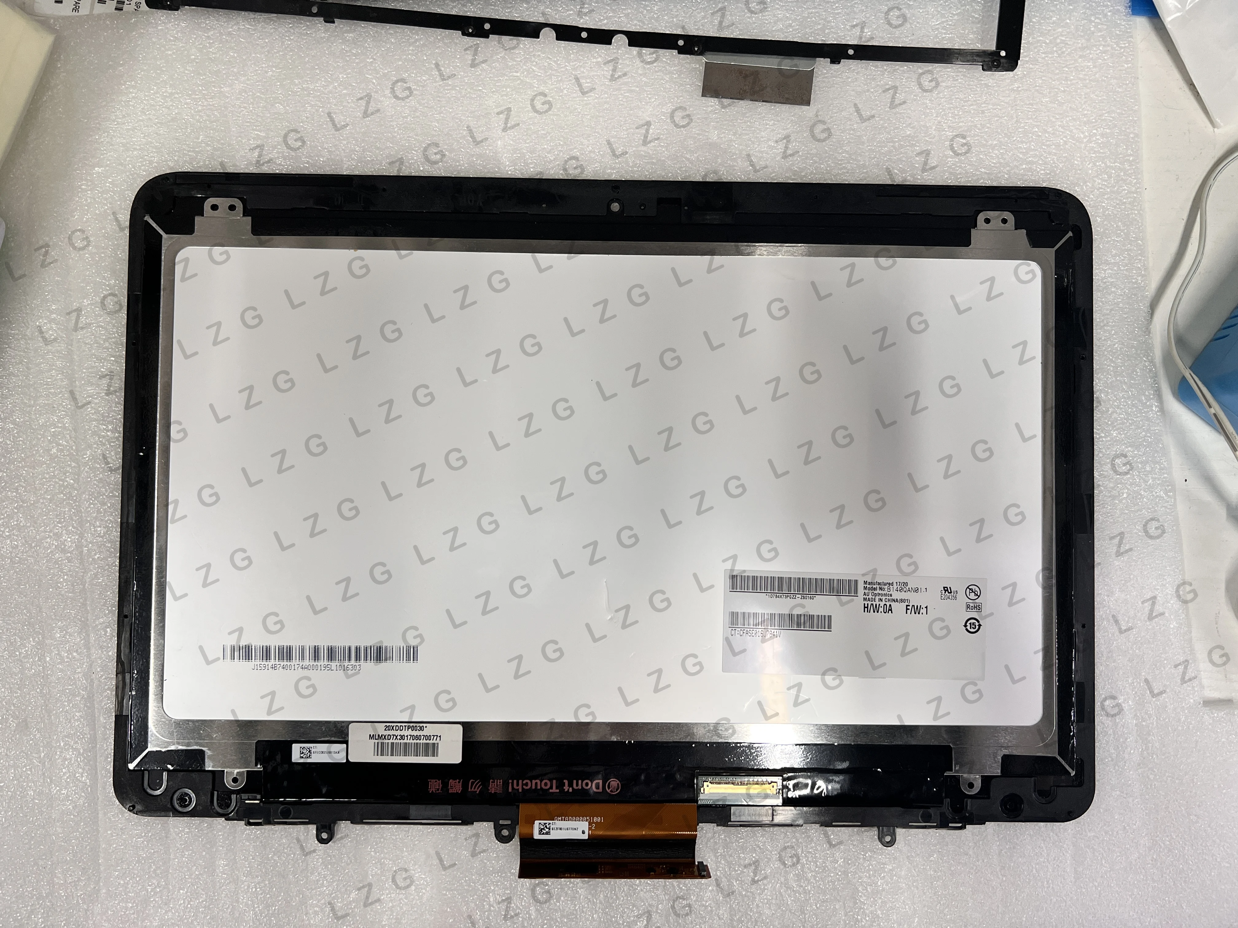 14Inch For HP EliteBook Folio 1040 G3 LCD Touch Screen Digitizer Bezel Assembly Display