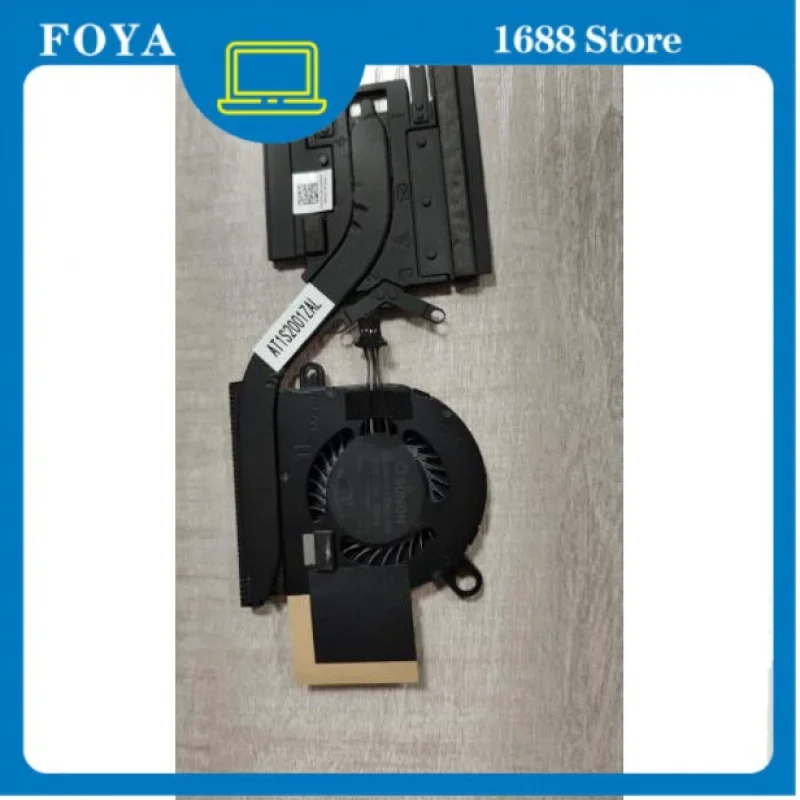 WYORESY For DELL Latitude E5289 5289 7389 Laptop CPU Heatsink and Fan R2X0G 0R2X0G AT 1S2001ZAL 100% Tested Fast Ship