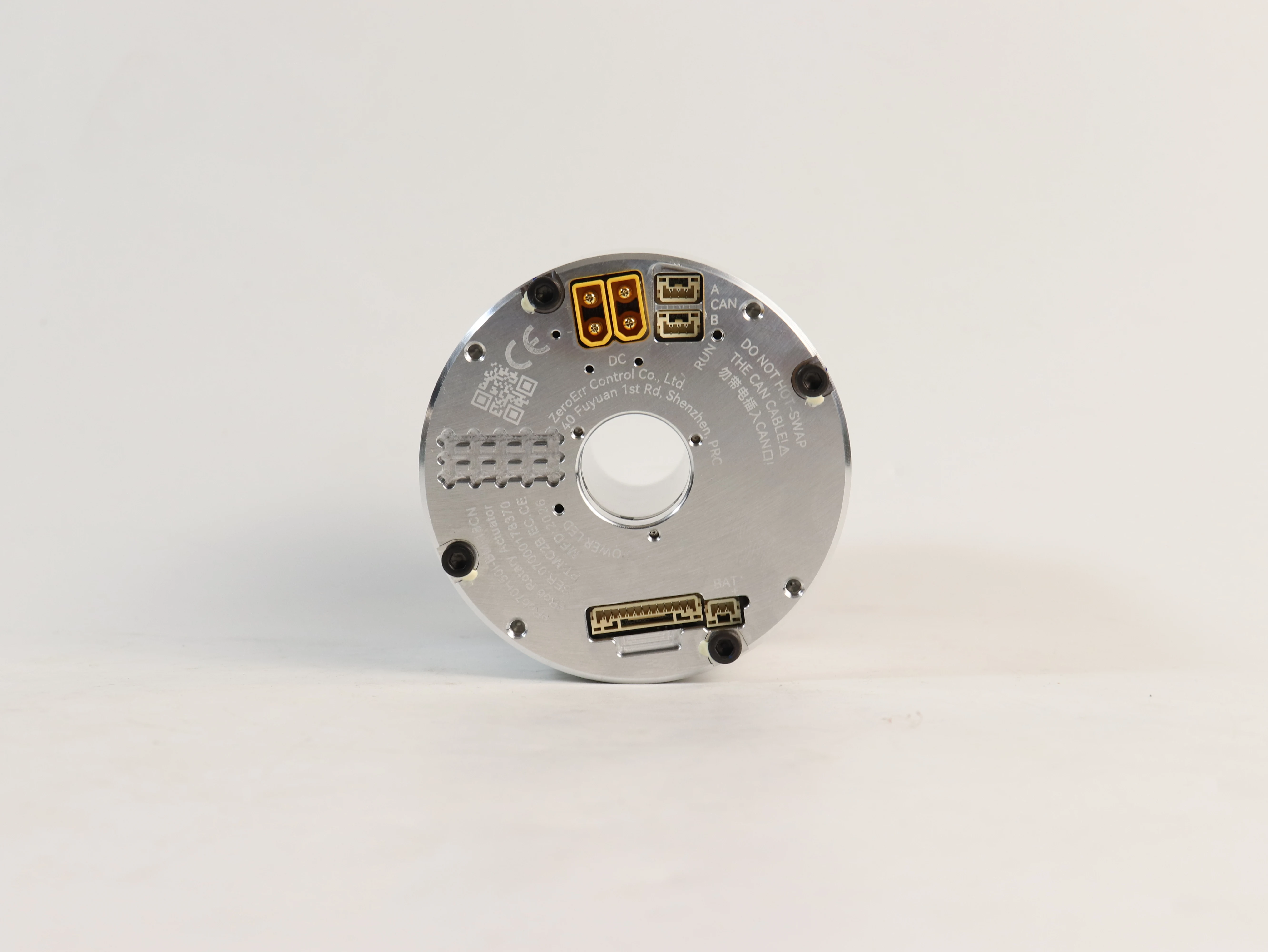 GOOD ERob70 Hollow Shaft Actuator with Dual Encoders 20bit and Driver Board Ethercat Canopen with Torque Sensor Foc Control for