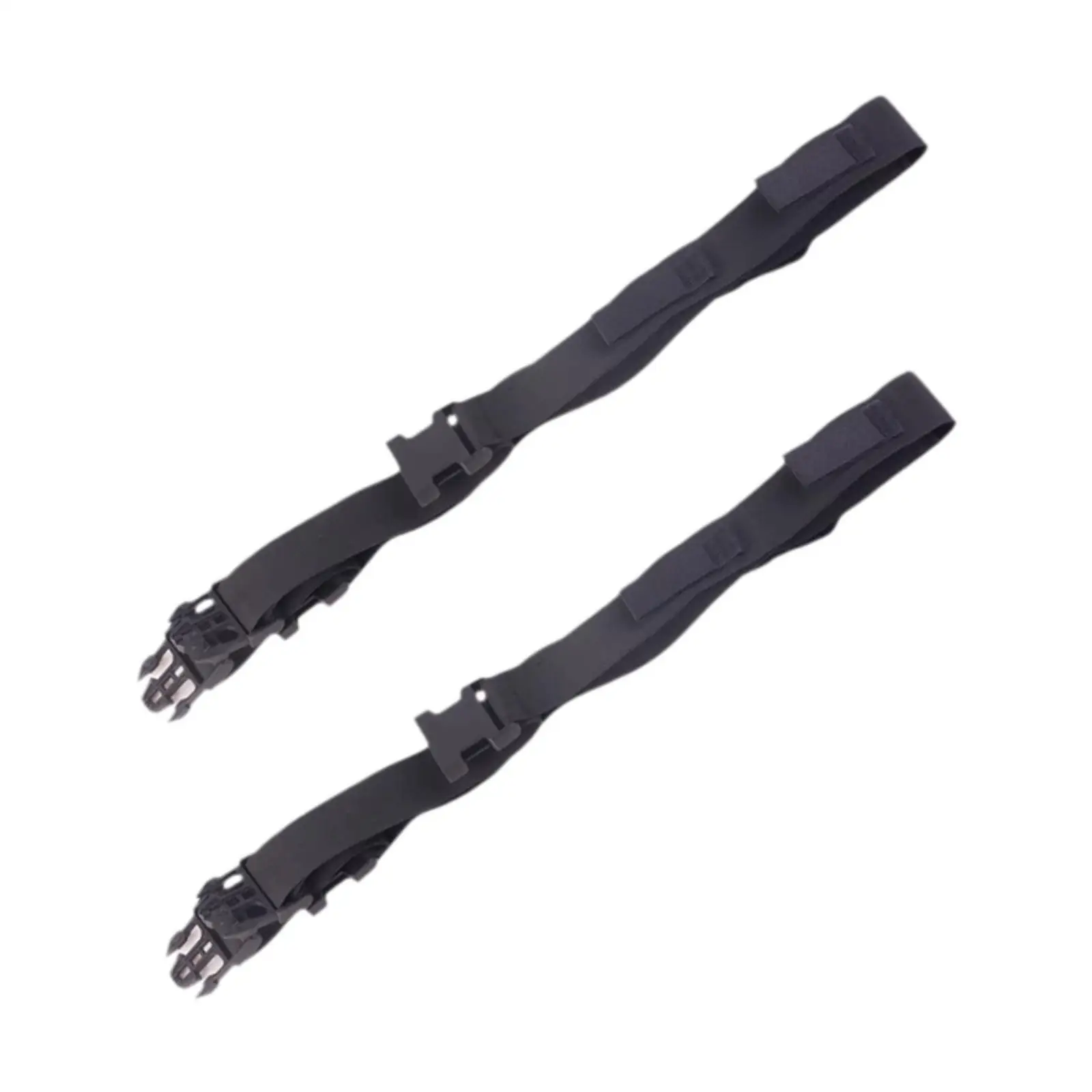 

2x Car Fishing Rod Holder Strap Practical, Accessory, Adjustable Fishing Pole Carrier Belt Fishing Pole Rack, with Buckle