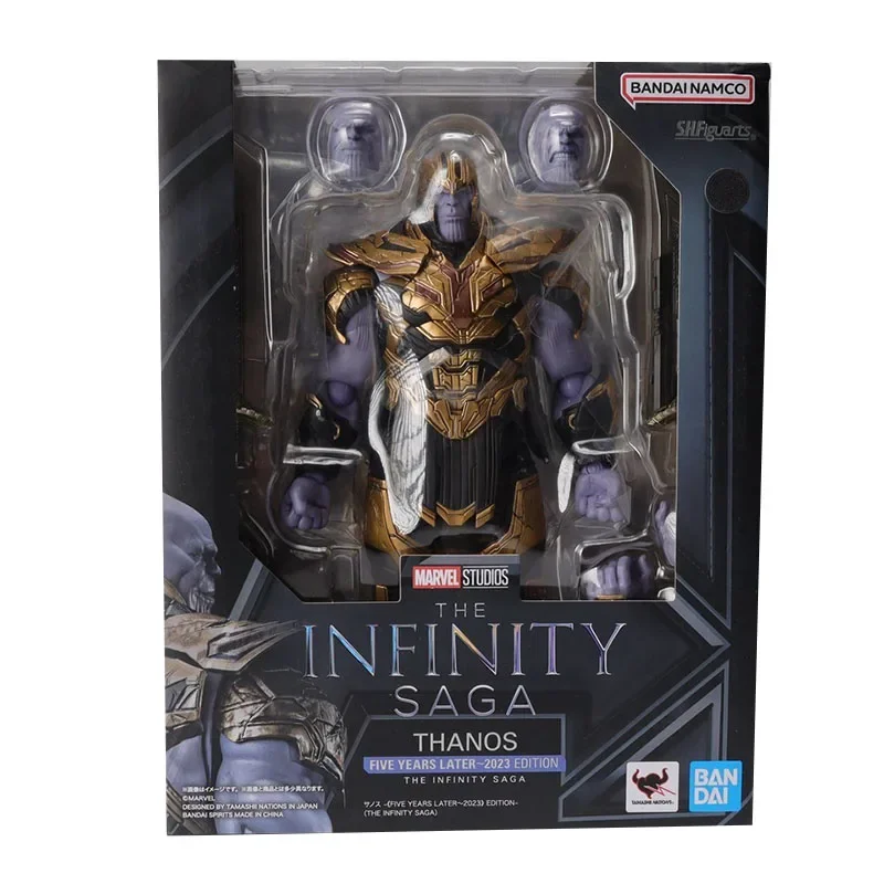 Bandai Thanos SHF Avengers 4 Ultimate Battle Infinity Legend Reborn Edition movable figures model toys ornaments gift collection