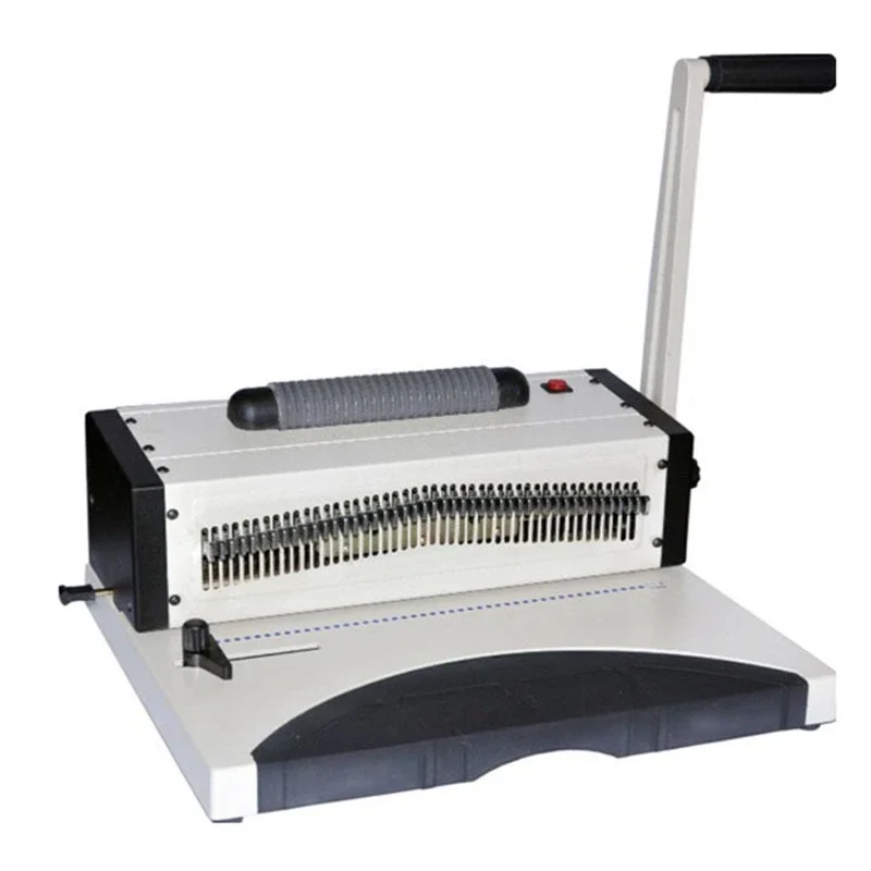 Notebook album Spiral coil ferrule machine Single coil punching and binding machine
