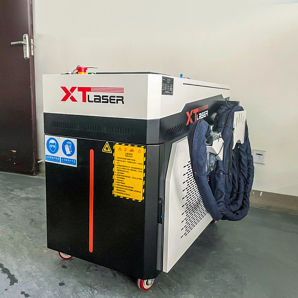 

Лазерный аппарат XT 4-в-1, 1500 Вт, для сварки и очистки волоконным лазером, ручной, для производственных предприятий, по металлу