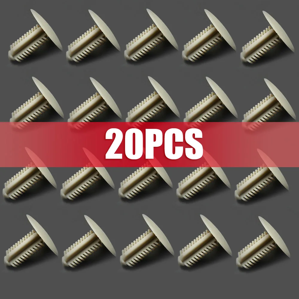 

20Pcs Car Trim Panel Retainer Buckle Fastener Interior Roof Headliner Ceiling Clip Rivet Fixing Screw Cap for Toyota 63399~26050