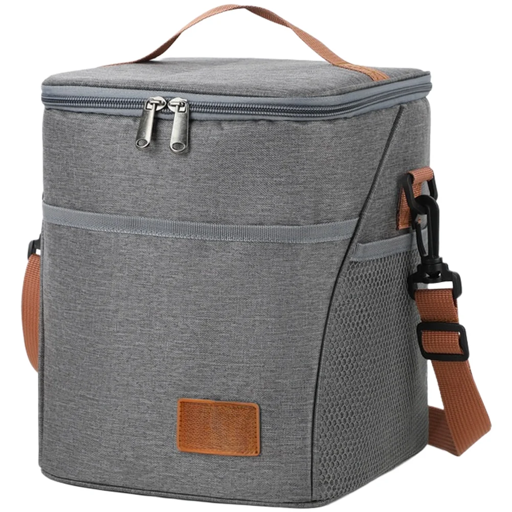 

Insulated Oxford Cloth Lunch Bag for Work School Picnic Outdoor Camping with Multi Compartment Design and Temperature Control
