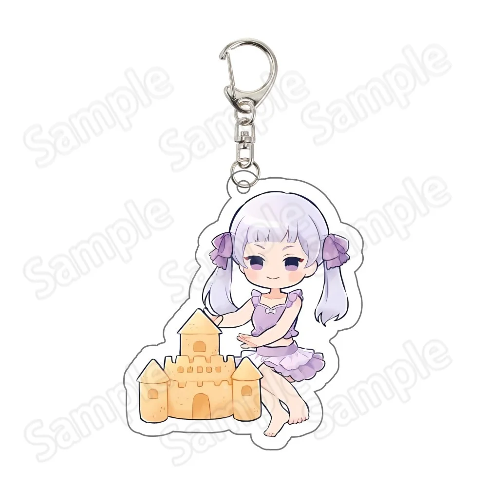 Hot Anime Black Clover 6cm Acrylic Asta Yuno Grinberryall figure Pendant Bag Car Keychain Cell phone Pendant present Gifts