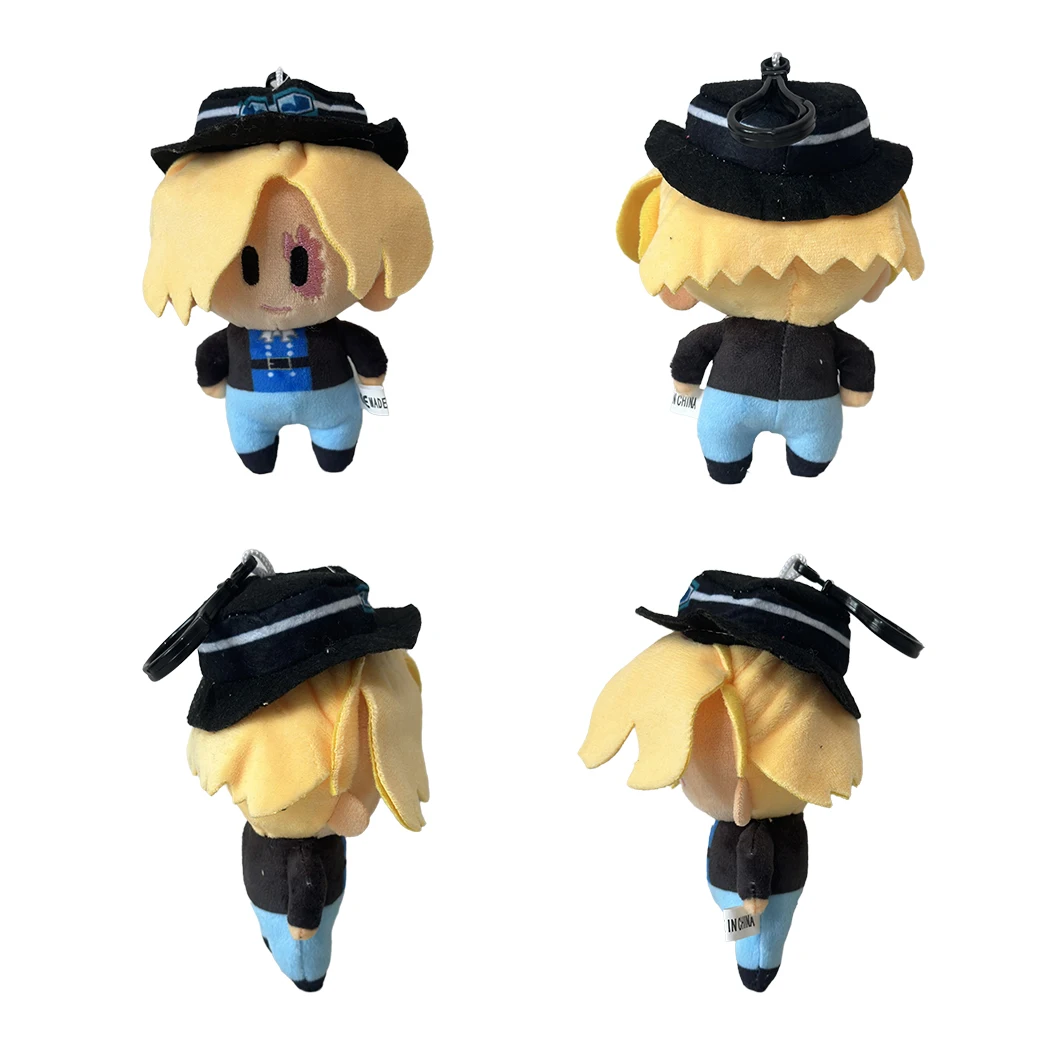 Eendelig Knuffel Japanse Klassieke Anime Luffy Zoro Ace Sabo Sanji Law Stripfiguur Hanger Schattige Kawaii Cadeau Voor Kinderen Speelgoed