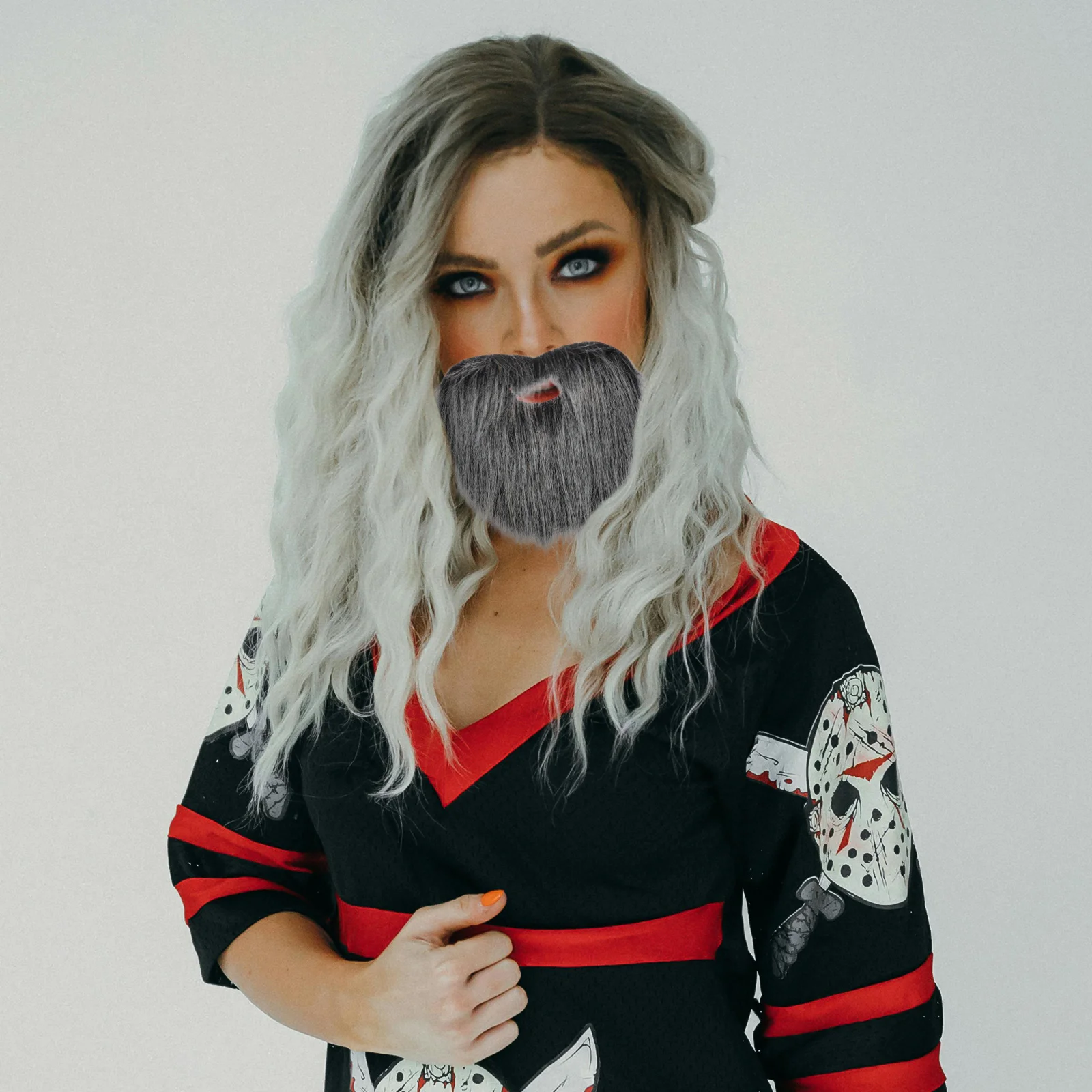 

Fake Beard Props Halloween Cosplay Beards Makeup Costume Cloth for