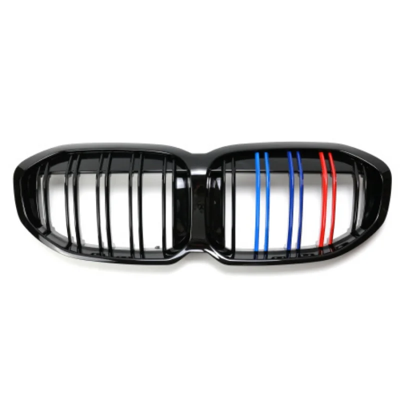 

TIYPEOR Kidney Grill Double Line for Series 1 F40 2020 - 2023 Front Center Facelift Grille Carbon Matte Glossy Black 3 Color