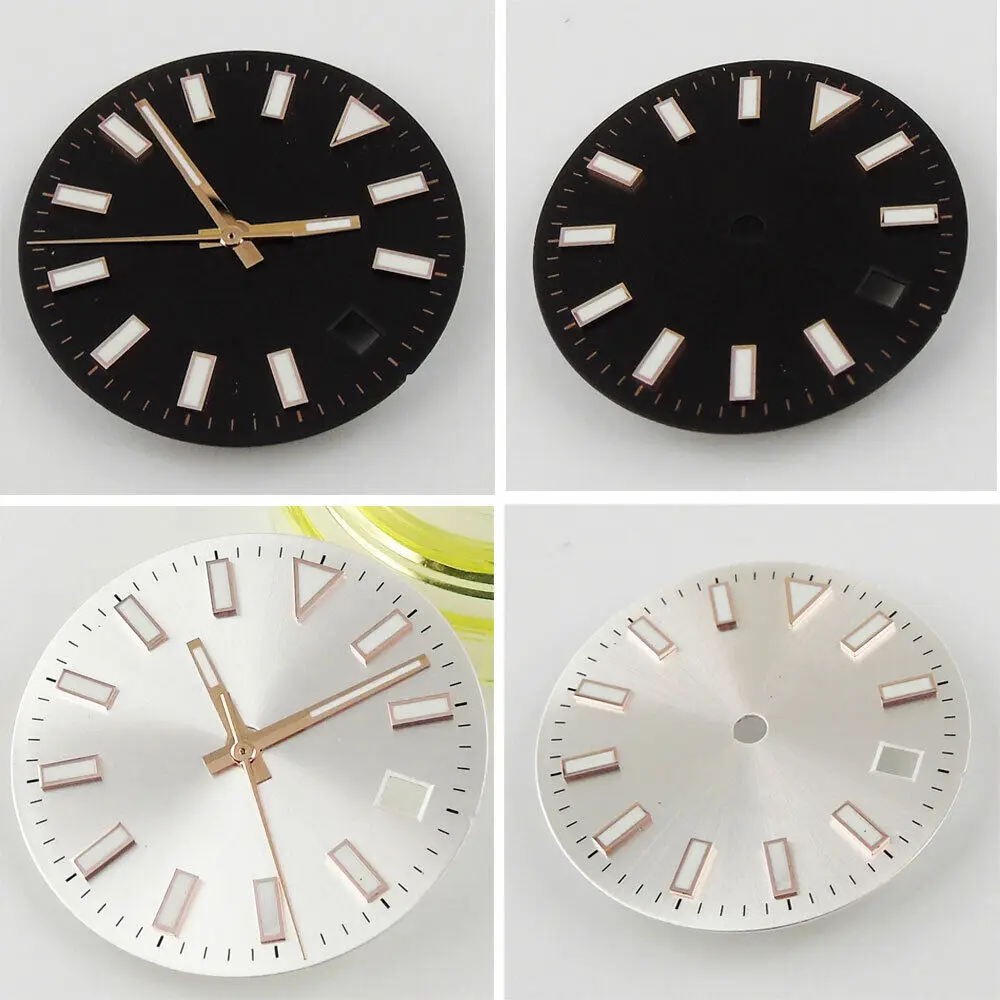 

29mm Sterile Luminous Watch Dial Fit for Mingzhu2813 Miyota8215 821A DG2813 Date