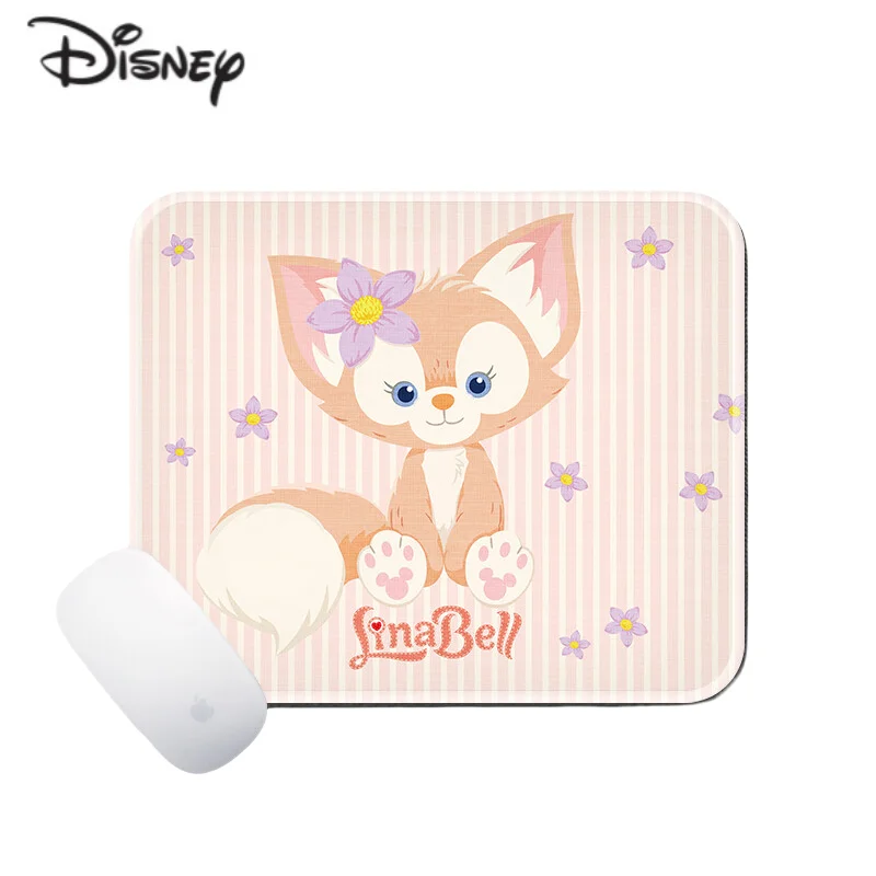 Disney StellaLou Creative Mouse Pad Without Lock Edge Pad French Duffy Bear Female Style Small Bracelet Sherry Mei Computer Desk