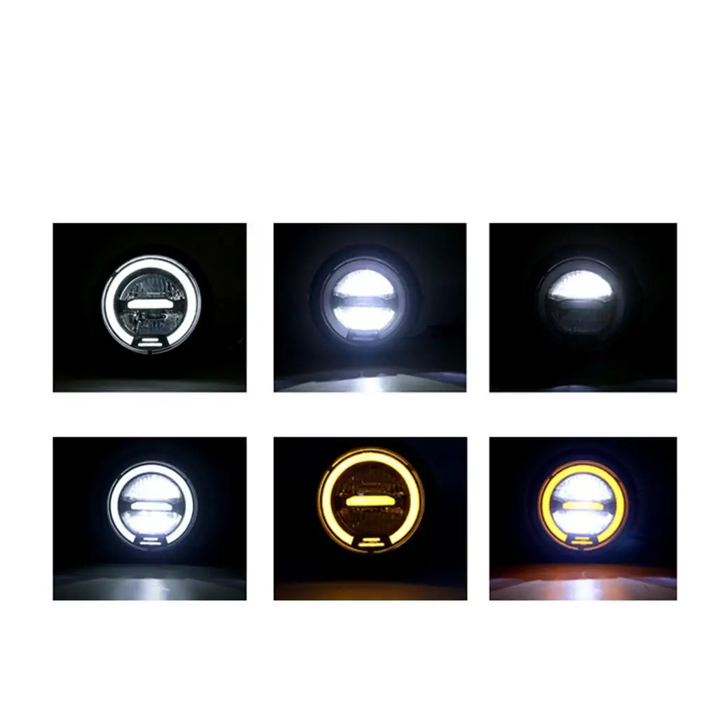 Round 6 Inch Daytime Projector LED Headlight for Motorcycle