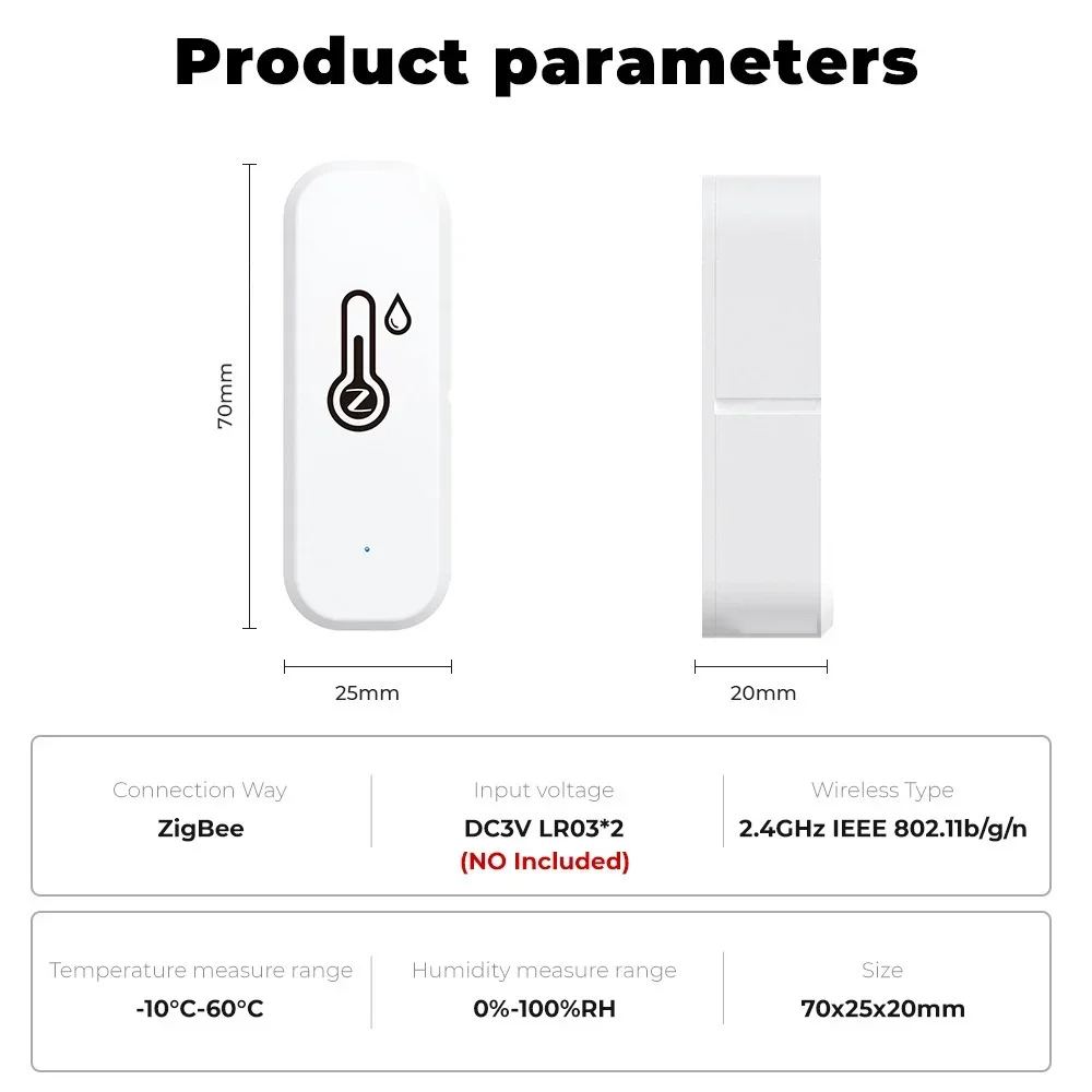 Рисунок 6 - Датчик температуры и влажности Zigbee