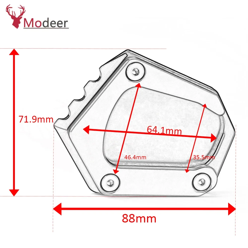 Extensión de soporte lateral de pie K 1600 GTL para bmw K1600 GT/GTL K 1600GT 1600GTL 2017 2018 2019 2020 2021 2022 K1600GT K1600GTL