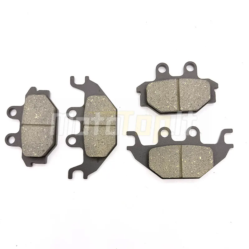 

4PCS Front Rear Brake Pads for Kymco MXU 250 300 300R 500 UXV 450 700 4T T3b MAXXER 90 250 4T KXR250 QUAD PARTS 45105-PWA1-305