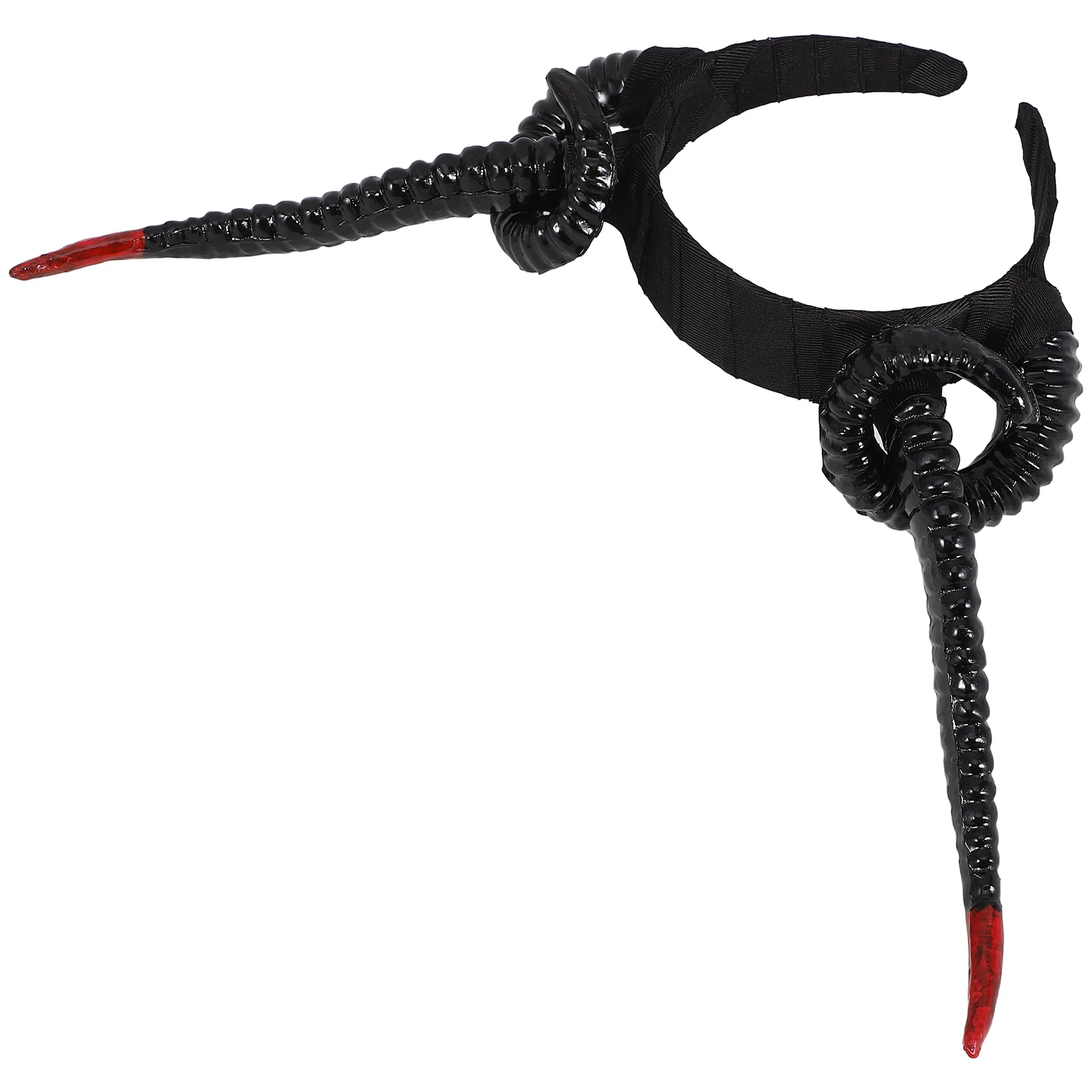 

Horns Plastic Halloween Accessory Reusable Women Hairb Girl Hair Accessory Gothic Demon Decor Festive Party Prop