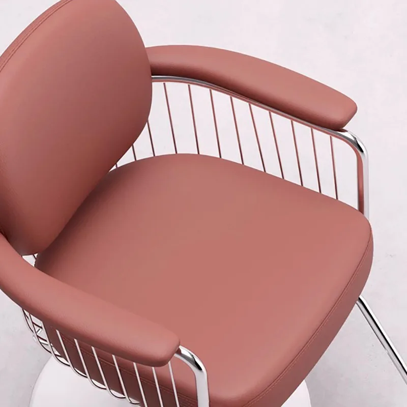 كراسي حلاقة فاخرة رائعة وبسيطة ومريحة وكراسي صالون جمالية ممتازة وأثاث صالون تجميل عصري سيلا بارا لاشيستا #4