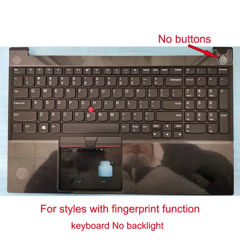 For Thinkpad E15 Gen 2 Gen3 Gen4 Palm Rest with Keyboard Upper Cover Case 5M11A35927 5M10W64513 5M11A35651