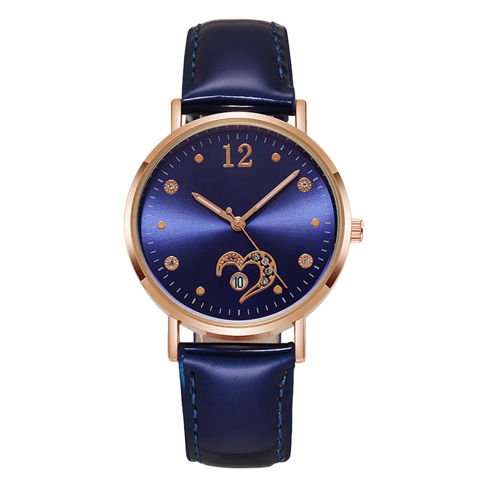 

Ladies Quartz Watch Mineral Glass Diamond Decorative Fashion Casual Wrist Watch Precise Timing Comfortable Wear Elegant Design