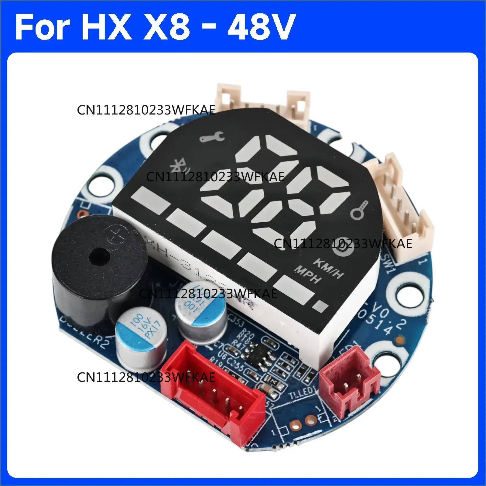 tablero-de-instrumentos-de-48-v-y-15-a-para-el-patinete-electrico-hx-x8-pantalla-led-placa-pcb-indicador-de-velocidad-y-nivel-de-bateria-piezas-de-repuesto
