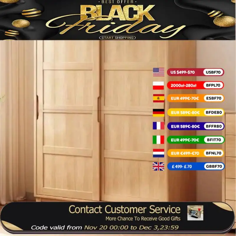 

Sliding Doors Wooden Wardrobes Nordic Modern Storage Clothes Closet Organizer Space Saving Armarios De Ropa Furniture Home