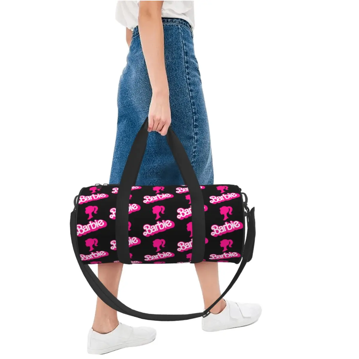 Barbie-Sac de sport léger avec poche pour femme, sac de sport, fitness, yoga, fille