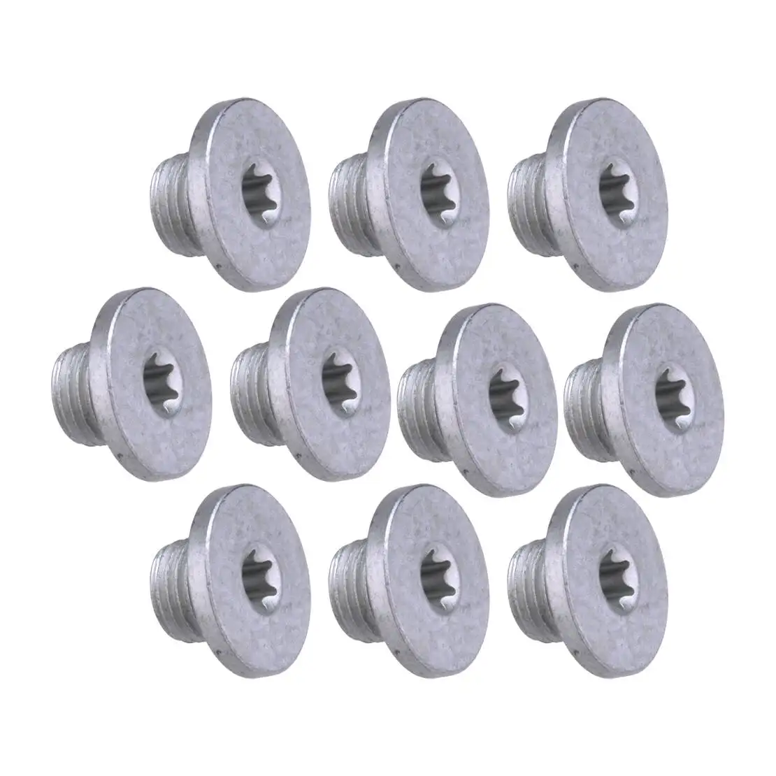 

90502556 93177277 93193367 031142 10pcs Car Engine Oil Sump Drain Plug Bolt Fit for Opel Vauxhall Astra Chevrolet Cruze 46823509