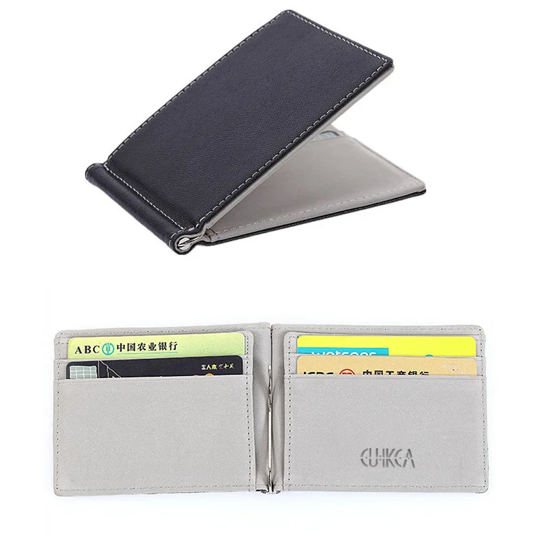 New Fashion PU Leather Men's Wallets Short Skin Slim Purses New Design Money Wallet Card Bag Men Thin Wallet With Coin Bags