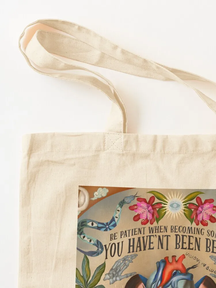 تصبح حقيبة حمل حقيبة حمل حقيبة القماش امرأة اليد السيدات المتسوق النساء #3