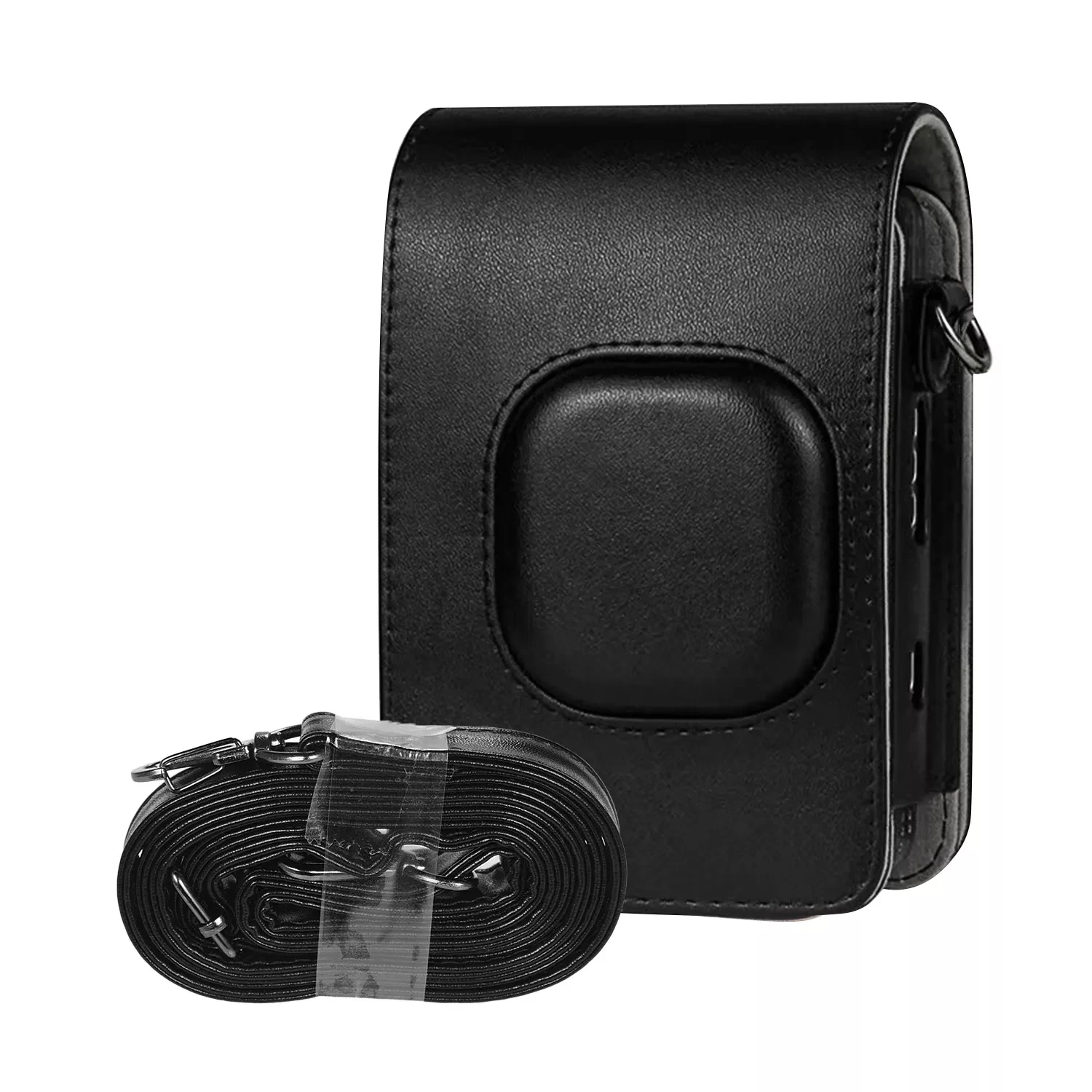 Retro Soft Mini Camera Case Bag PU Leather Cover With Shoulder Strap For Instax Mini LiPlay Camera Case Easy To Carry Practical