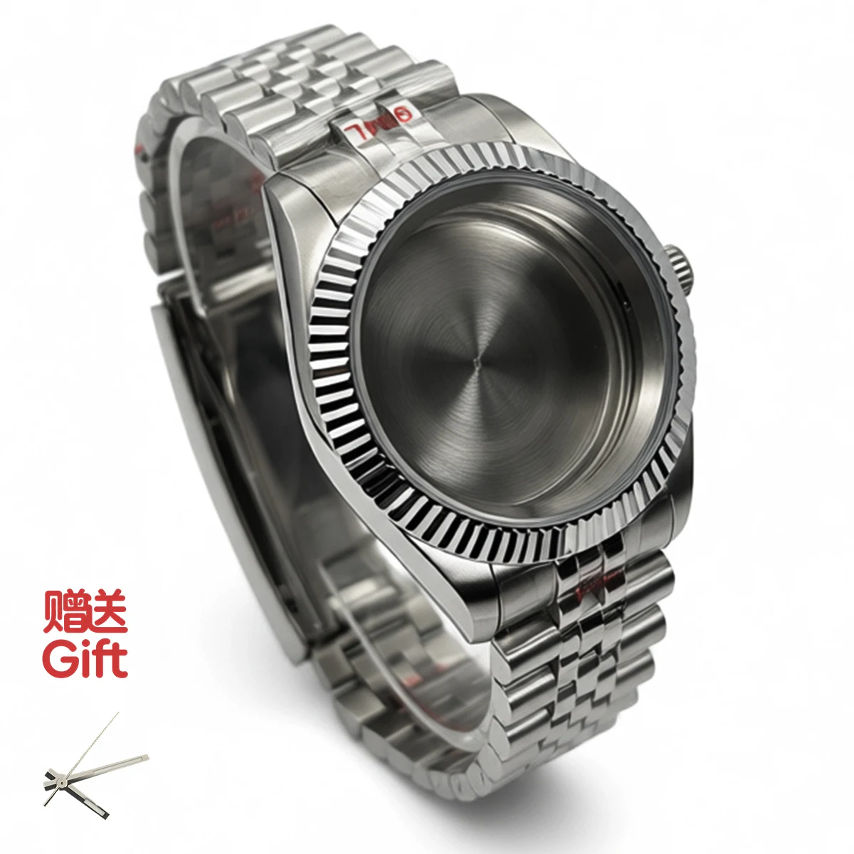 NH35 Case for SK DJ Replacement Part, Fluted Bezel