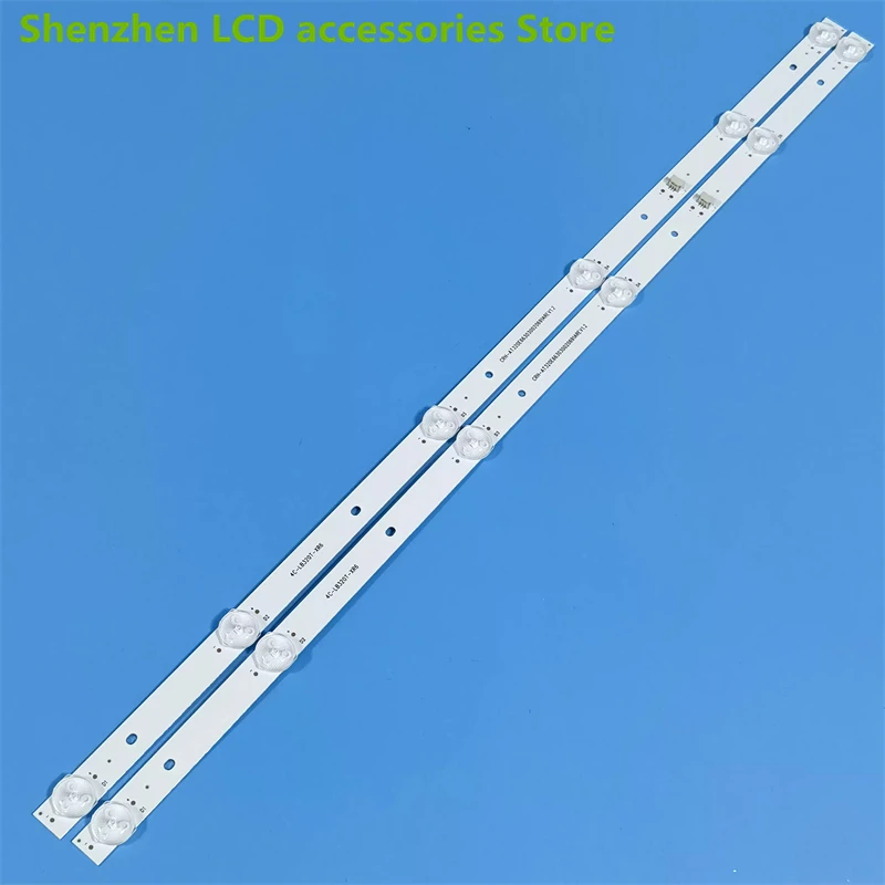 FOR PPTV PTV-32V4A LED Strip CRH-AT320E663030020691AREV1.2 TV Strip Light LCD TV Backlight Bar 100%NEW  6LED  3V   560MM