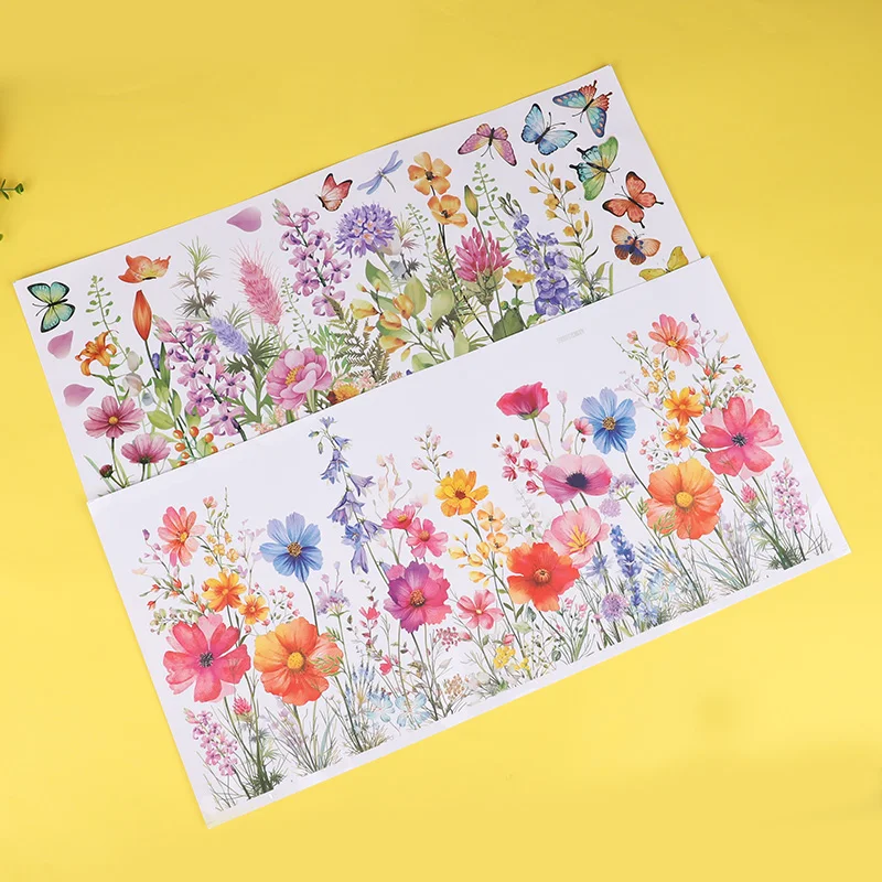 Рисунок 3 - Красочные окрашенные цветы