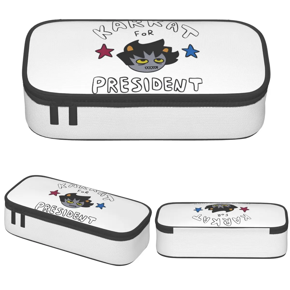 Estuche para lápices Karkat Vantas, estuche para lápices Homestucks Manga, caja para lápices para estudiantes, bolsas para lápices, útiles escolares, papelería cosmética
