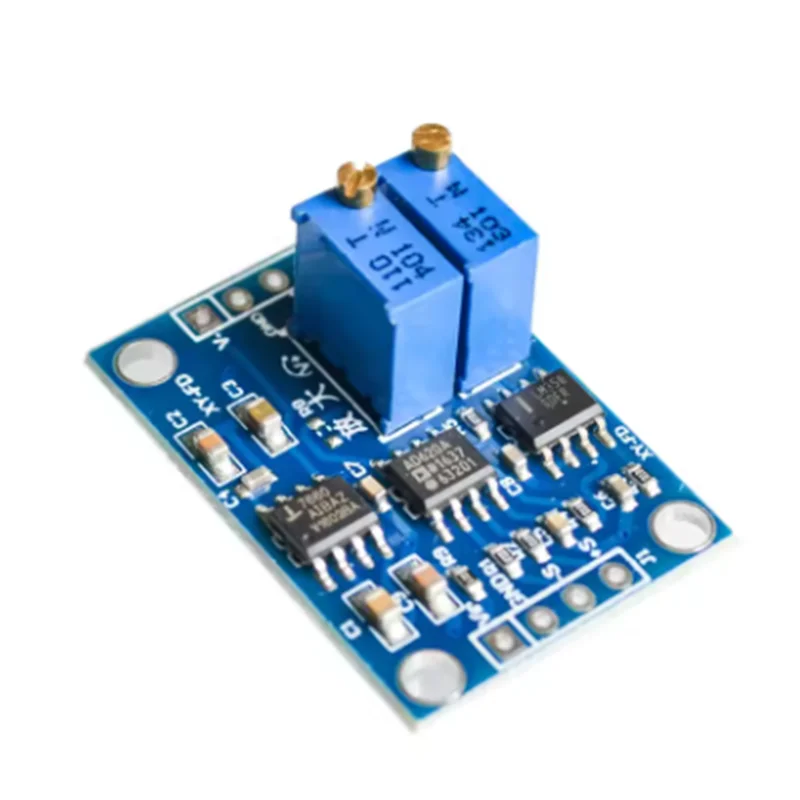 High precision microvolt/millivolt voltage amplifier, small signal instrument amplifier, AD620 transmitter