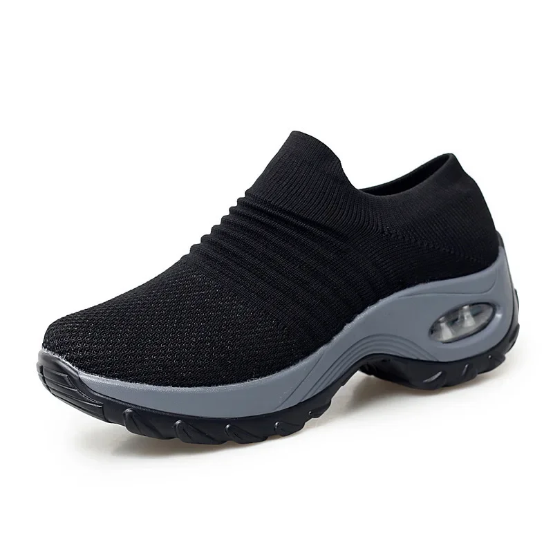 Damskie trampki Wszechstronne damskie trampki ortopedyczne Buty na platformie Damskie buty na co dzień Antypoślizgowe, odporne na zużycie Tenis De