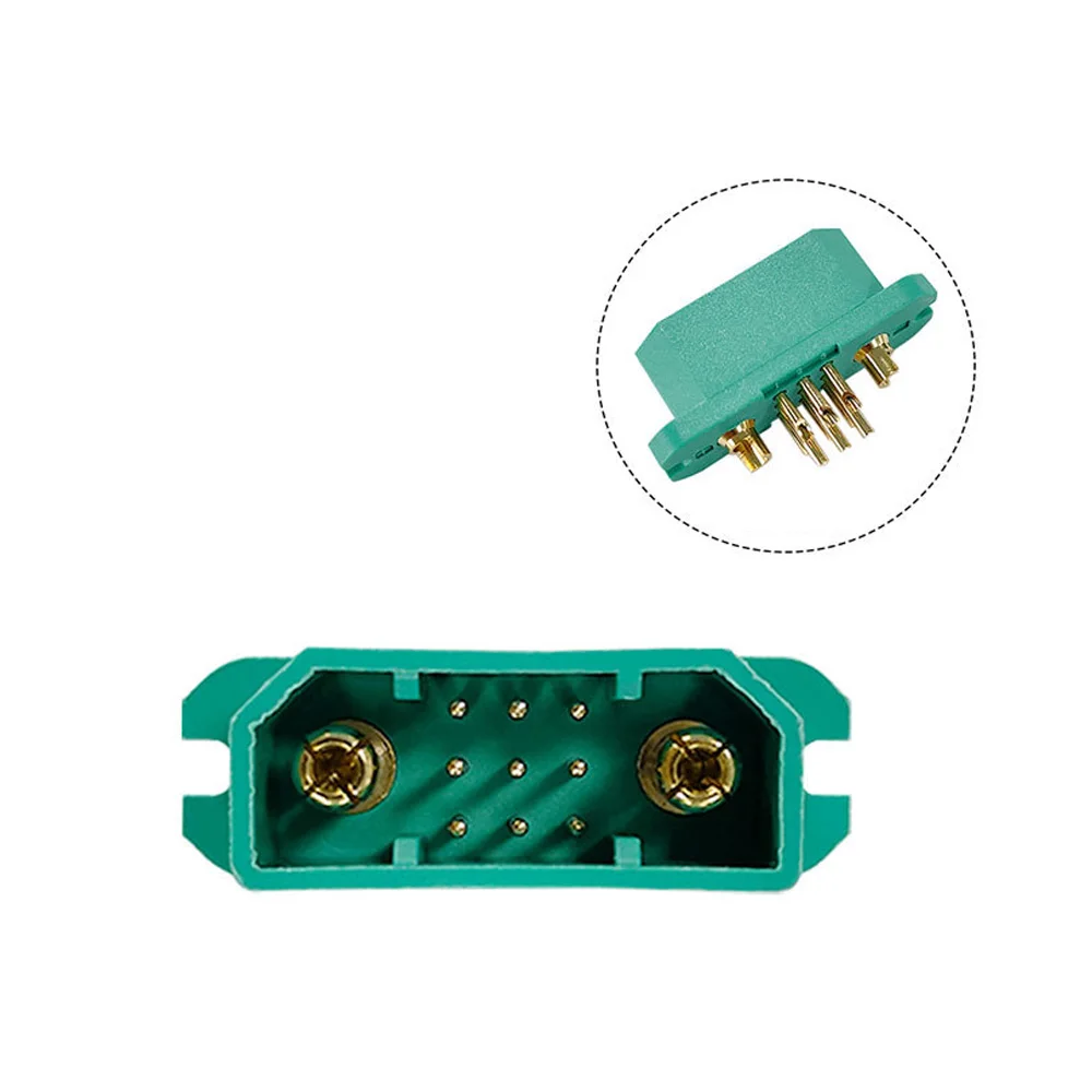 JX9 9+2 VTOL Quick Release Connector 30A 60A Gold-Plated 12AWG for Fixed Wing Airplane Turbojet UAV Wing Harness