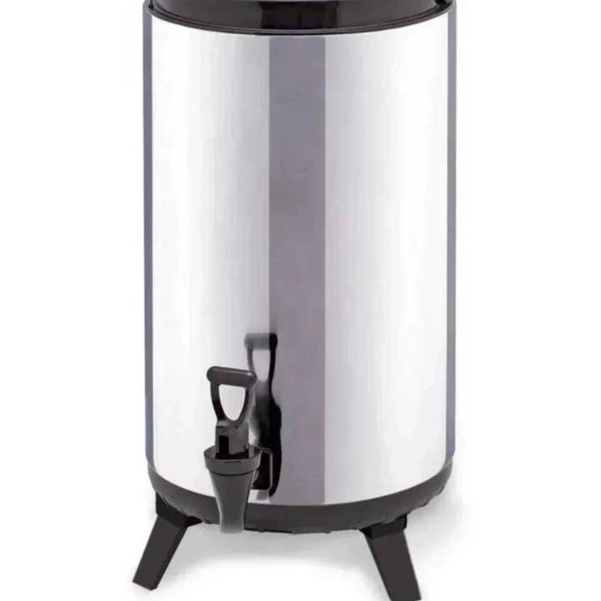 Portable Insulated Cold/Heat Beverage Dispenser for Coffee Bubble Tea Beer Other Beverages New Condition Made for Milk Water