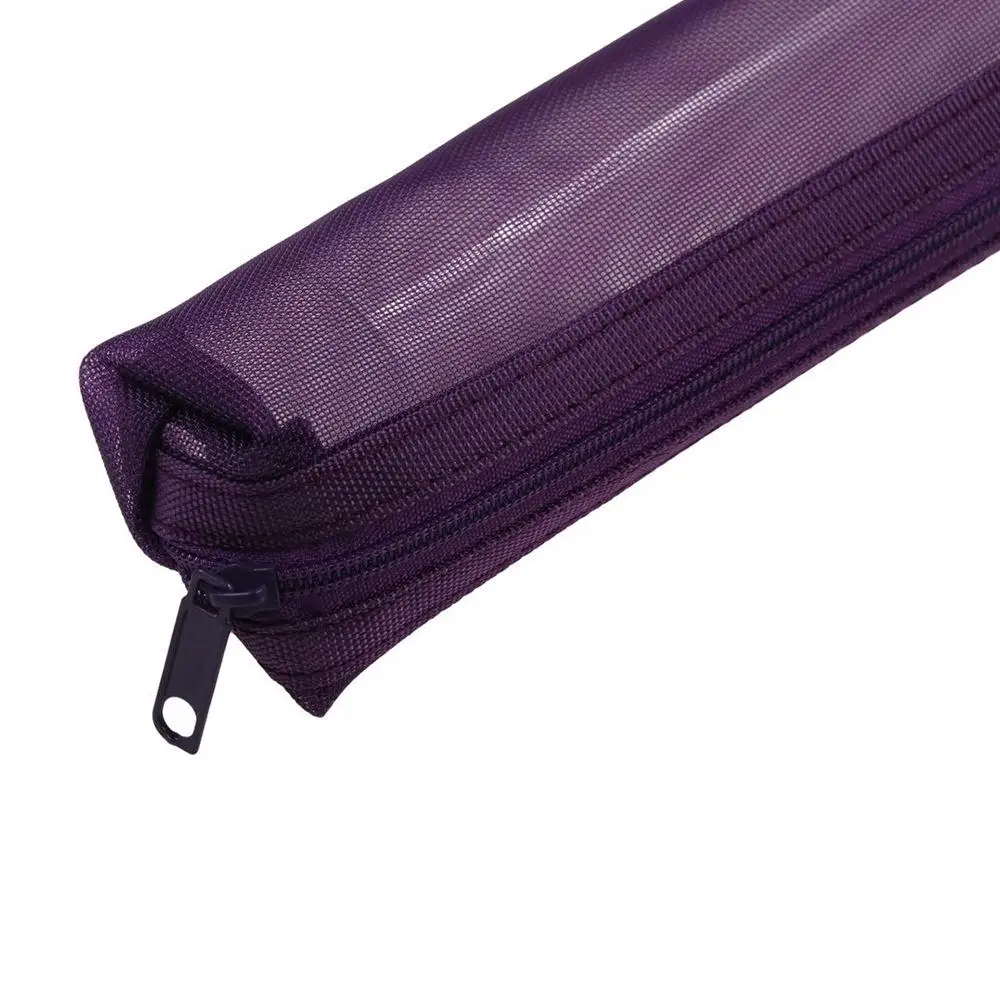 

Girly Gauze pen case Nylon Mesh mini Transparent Pen Case Multi-function Casual Stationery Storage Pouch Students