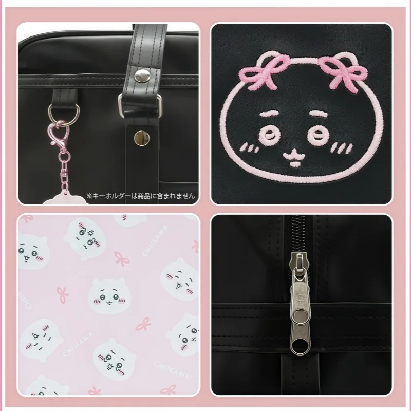 Bolsa de Mano Grande con Diseño de Chiikawa 2026, Inspirada en el Uniforme JK, para Uso Diario Escolar, Anime Kawaii, Dibujos Animados, Usagi Hachiware - Image 6