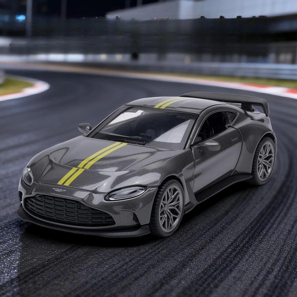 

(Acrylic Box) Simulation 1:43 Genuine Aston Martin V12 Alloy Sports Car Model Ornament Batch Delivery
