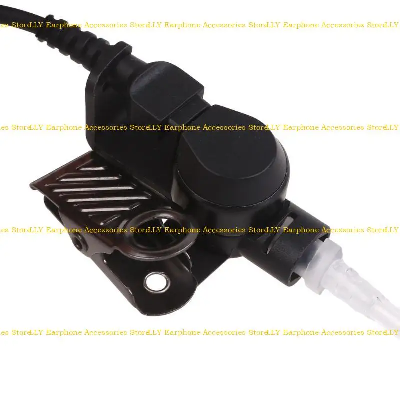 462E Earpiece Headset with Finger PTT Button Mic for Two-Way Radio WalkieTalkie for Sepura Radio SC21 STP8000 STP8030