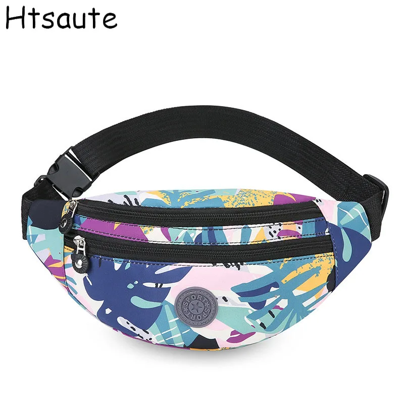 

Oxford Chest Bag Women Men Multifunctional Casual Underarm Shoulder Bag Outdoor Sports Versatile Printed Crossbody Waist Packs