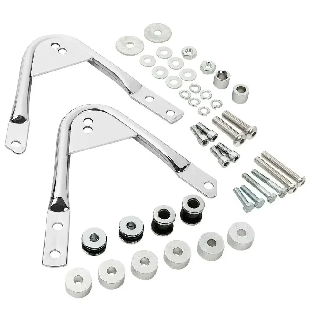 Motorcycle Accessories Detachable Docking Hardware Kit Mount For Harley Touring Street Electra Glide Road King 1997-2008